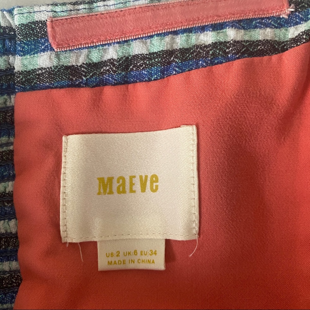 ANTHROPOLOGIE MAEVE WAVERLY GINGHAM DRESS - Picture 5 of 5